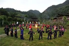 贵州沿河土家族摆手舞：传承千年的民族瑰宝图片