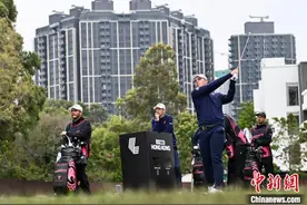 国际高尔夫盛事LIV Golf 2025香港站举行首日赛事图片