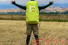 走向人生的旷野 陕西小伙从西安出发计划两年半徒步至意大利罗马图片