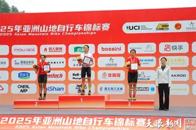 亚洲山地自行车锦标赛｜越野赛女子精英组完赛中国队包揽前三图片