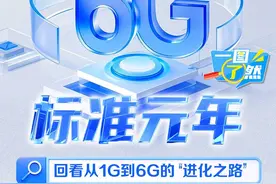 一图了然 | 6G“标准元年” 回看从1G到6G的“进化之路”图片
