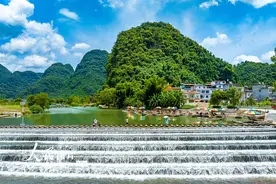 广西阳朔：乡村夏日风景如画图片