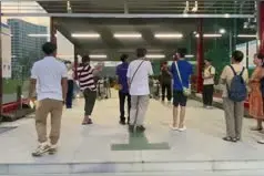 市民排队体验！佛山地铁3号线后通在建段开通运行图片