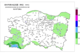 未来3小时 郑州有短时强降水、雷暴大风图片