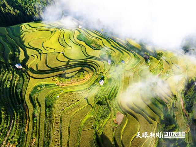 贵州从江：月亮山现云海奇观