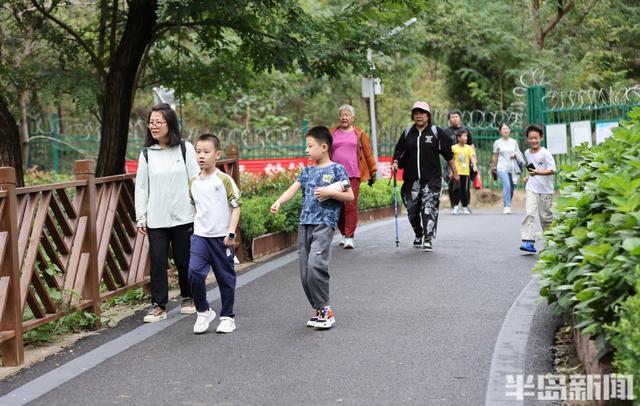 浮山绿道假期里感受自然与活力