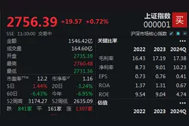 多概念板块走强，沪指半日涨幅达0.72%图片