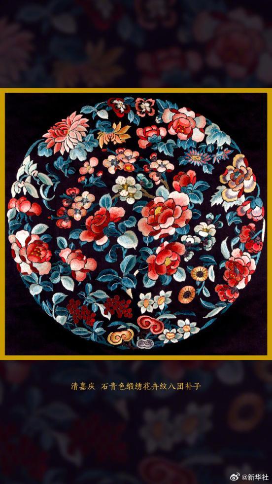 故宫满屏锦绣繁花送你