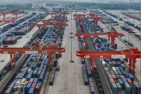 参考消息特稿|打造更高能级“向西开放”平台——中欧班列西安集结中心建设观察图片