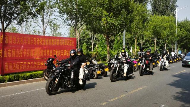 品味淄博 感受机车魅力 柳泉印象机车驿站引燃文旅新潮