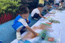 尽情挥洒创意，孩子们用画笔表达对美的理解图片