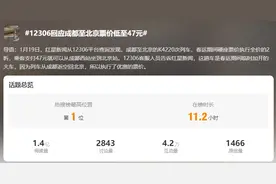 春运火车票低至2折？还有1元钱的！官方回应图片