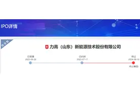 力高新能创业板IPO折戟 近三年营收增长迅猛图片