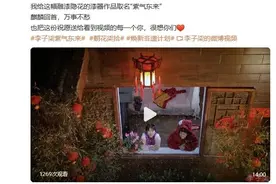 李子柒，回归图片