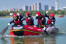 郑州消防“抗洪勇士”象湖大比武！这些队伍夺冠图片