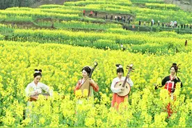 共赴春天的盛宴 武隆区庙垭乡油菜花乡村旅游季开幕图片