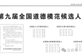 杨宁入选全国道德模范！图片