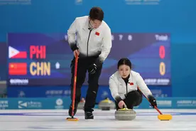 亚冬会丨冰壶混双中国队摘铜 收获中国体育代表团首枚奖牌图片