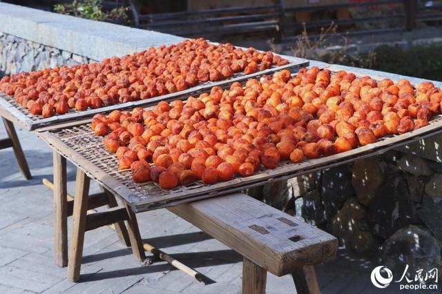 冬日里的宁德古村：红柿映古厝