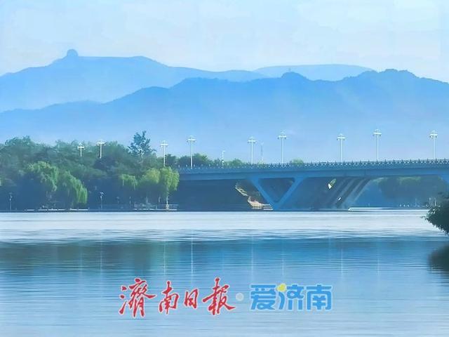 一年四季 泉在济南丨雨后园博园现“天空之境”宛若画卷