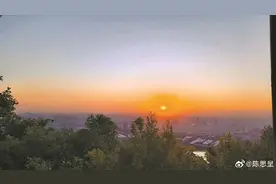 随笔｜看落日顺便学了一首白居易图片