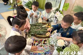 盐城经开区长江路幼儿园开展端午节主题活动图片
