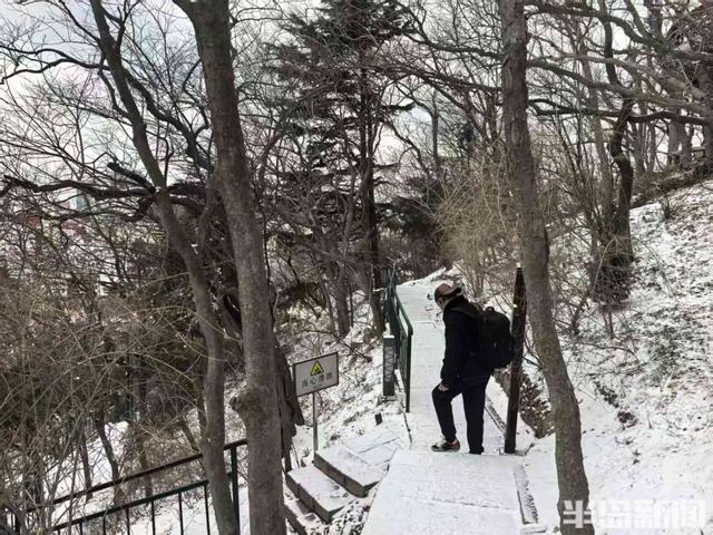 红瓦绿树，白雪皑皑