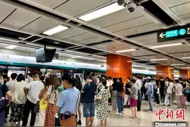 广州地铁刷新年内线网单日客流新高图片