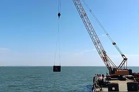 市水产所开展海洋牧场区人工鱼礁调查监测工作图片
