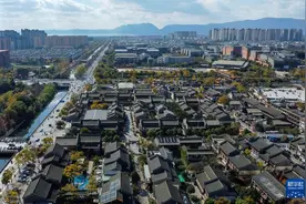 云南昆明：千年古镇引客来图片