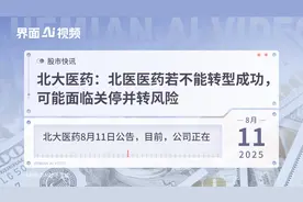 北大医药：北医医药若不能转型成功，可能面临关停并转风险视频封面