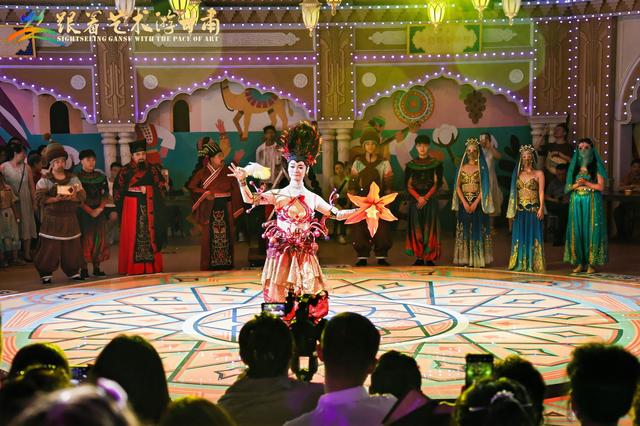 “跟着艺术游甘肃·风起大汉”专场演出惊艳啦！沉浸式行走观演重塑丝路文化新体验