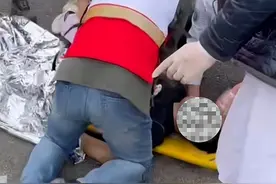 男子参加半马比赛心脏骤停，临沂志愿者上演教科书式“生死营救”图片