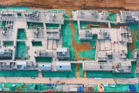 济南起步区：泉韵水坊主体完工 下半年欢迎来逛黄河北的“百花洲”图片