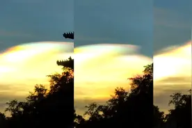 好兆头！“七彩祥云”现身凉山会东图片