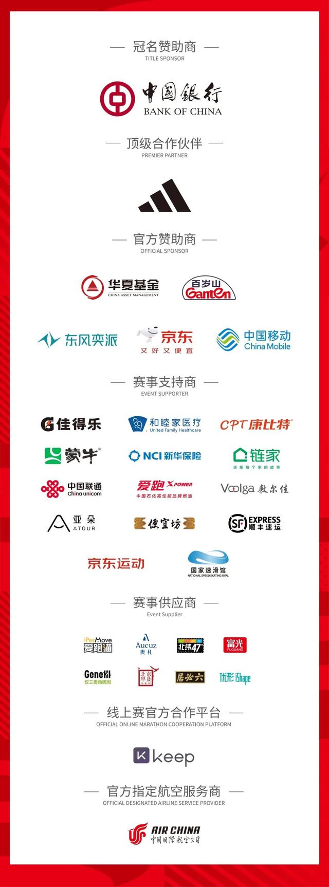 2025中国银行北京马拉松名额补录