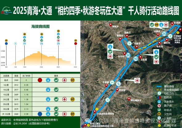 “相约四季·秋游冬玩在大通”系列活动暨2025西宁大通千人骑行活动报名啦！