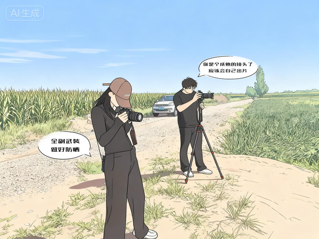国庆我在岗丨AI漫画镜头背后的新闻工作者双节“不停更”