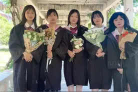 上岸率100%！淮北师范大学一学霸寝室五位女生考研成功图片