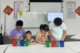 变废为宝！海岸社区开展垃圾分类亲子DIY活动图片