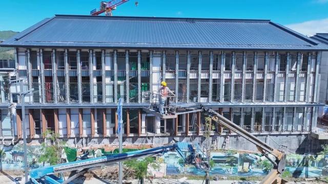 2025中国黑茶大会—2025梧州六堡茶文化节丨以崭新形象迎接盛会 苍梧县全力加快六堡小镇建设进度