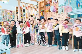 织围巾学做饭习茶道 西安校园打造“中国风”劳动教育图片