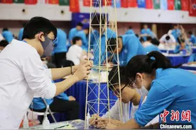 第17届全国大学生结构设计竞赛广州开赛 长沙理工大学夺冠图片
