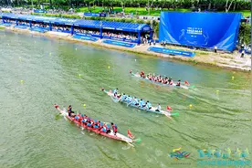 群龙逐浪，一往无前！2024年深圳市观澜河龙舟赛开桨图片