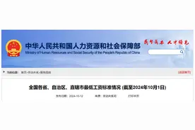 最新！山东最低工资标准公布图片