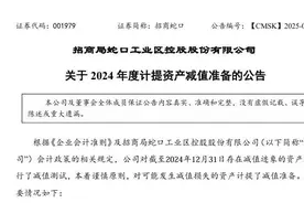 楼市止跌回稳房企保持审慎，招商蛇口计提资产减值准备59亿图片