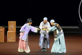 为大修都江堰百折不挠 川剧《丁宝桢》成都首演图片