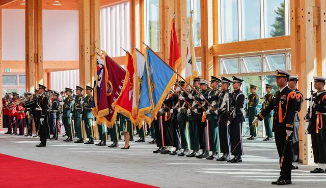 高清大图｜习近平出席李在明举行的欢迎仪式