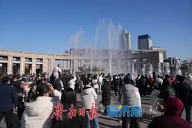 音乐喷泉为泉城注入春日活力图片