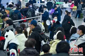 （新春见闻）四川成都铁路、机场迎节后返程高峰图片